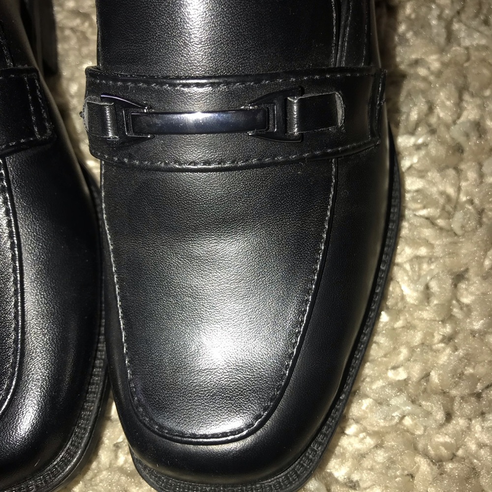 ❗️NEW❗️Perry Ellis Boys Black Dress Shoes - Picture 5 of 7